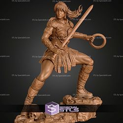Xena Warrior Princess 250mm STL Files