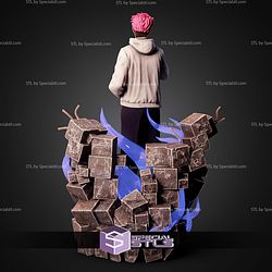 Yuji Itadori Casual 317mm Jujutsu Kaisen Modulo STL Files