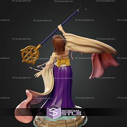 Yuna And Stick Final Fantasy STL Files