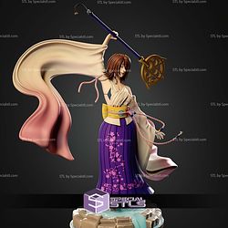 Yuna And Stick Final Fantasy STL Files