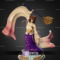 Yuna And Stick Final Fantasy STL Files