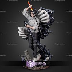 Yuta Okkotsu Jujutsu Kaisen 355mm STL Files