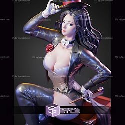 Zatanna Magician STL Files