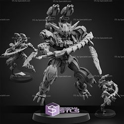 April 2026 Cyberpunk PapSikels Miniatures