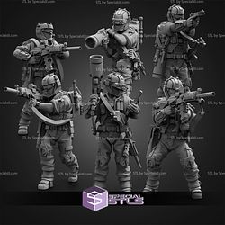 April 2026 Cyberpunk PapSikels Miniatures