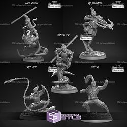 February 2022 Clay Cyanide Miniatures | SpecialSTL