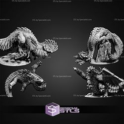 April 2026 Mini Monster Mayhem Miniatures