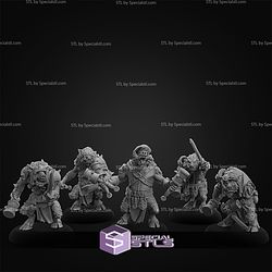 April 2026 Warmachine 3D Miniatures