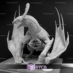 Dragon King Strange Dark Place STL Miniatures