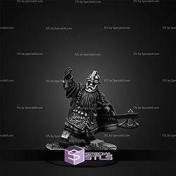 Dwarf Command Strange Dark Place Miniatures