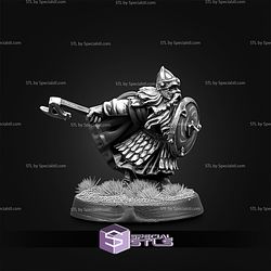 Dwarf Command Strange Dark Place Miniatures