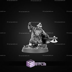 Dwarf Command Strange Dark Place Miniatures