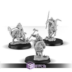 Iron Hills Goat Riders Strange Dark Place Miniatures