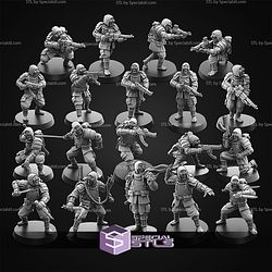 January 2026 Scifi Kyoushuneko Miniatures