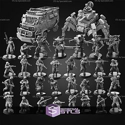 July 2025 Scifi Kyoushuneko Miniatures