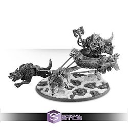 Logan Grimnar on Stormfang Strange Dark Place Miniatures