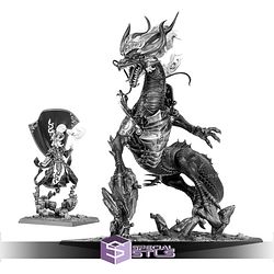 Miao Ying the Storm Dragon Strange Dark Place Miniatures