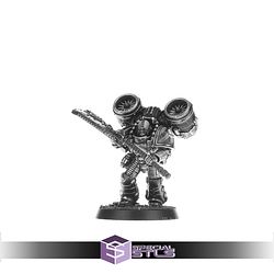 MkII Assault Squad Strange Dark Place Miniatures