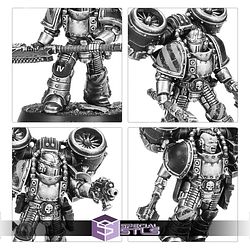 MkII Assault Squad Strange Dark Place Miniatures
