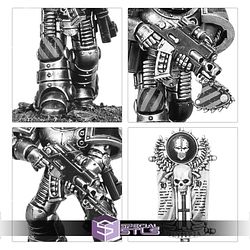 MKII Tactical Squad Strange Dark Place Miniatures