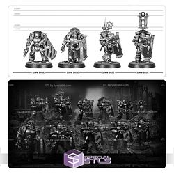 MKIII Breacher Squad Strange Dark Place Miniatures