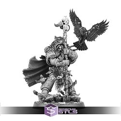 Njal Stormcaller Strange Dark Place Miniatures