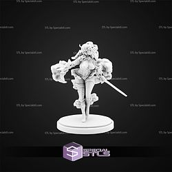 Pinup Storm Knight Armor Strange Dark Place STL Miniatures