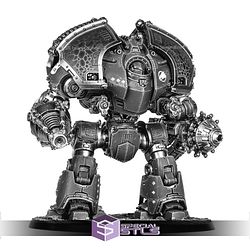 Saturnine Siege Dreadnought Strange Dark Place Miniatures