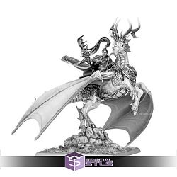 Shugengan Lord on Great Spirit Longma Strange Dark Place Miniatures