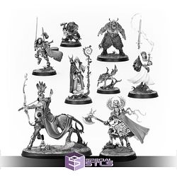 Warhammer Quest Darkwater Strange Dark Place Miniatures