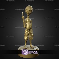 Paul the Alien STL Files