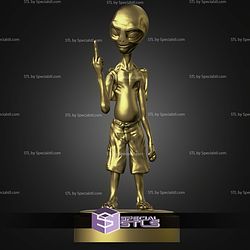 Paul the Alien STL Files