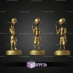 Paul the Alien STL Files