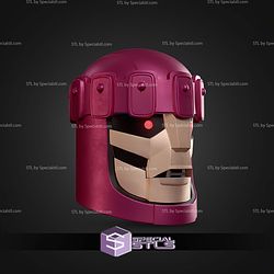 Cosplay STL Files Sentinel Helmet V2