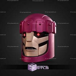Cosplay STL Files Sentinel Helmet V2
