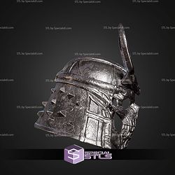Cosplay STL Files Shao Kahn MK2 Helmet V2