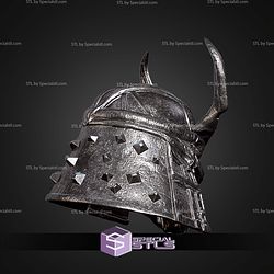 Cosplay STL Files Shao Kahn MK2 Helmet V2