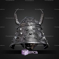 Cosplay STL Files Shao Kahn MK2 Helmet V2