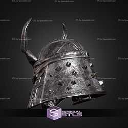 Cosplay STL Files Shao Kahn MK2 Helmet V2