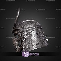 Cosplay STL Files Shao Kahn MK2 Helmet V2