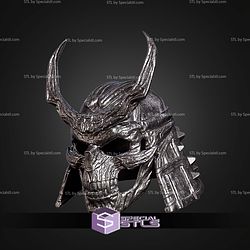 Cosplay STL Files Shao Kahn MK2 Helmet V2