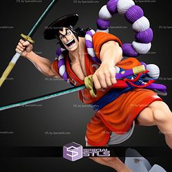 Kozuki Oden One Piece 407mm STL Files