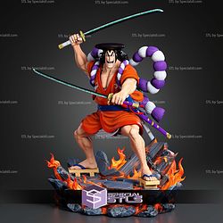 Kozuki Oden One Piece 407mm STL Files