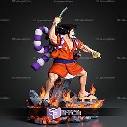 Kozuki Oden One Piece 407mm STL Files