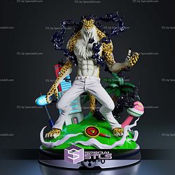Rob Lucci Awakened One Piece 405mm STL Files