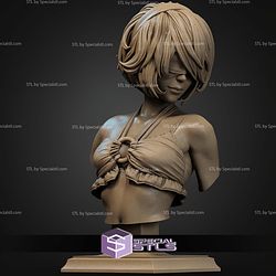 2B Beach Outfit Bust STL Files