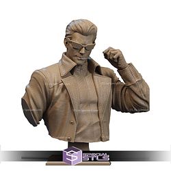 Albert Wesker Mastermind Bust STL Files