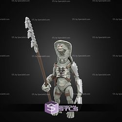 Amanin Warrior 1 12 Scale Articulation STL Files