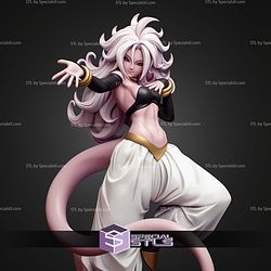 Android 21 Smiling STL Files