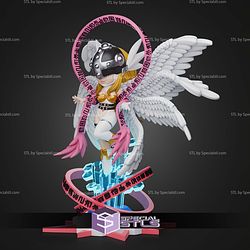 Angewomon Digimon Chibi 275mm STL Files